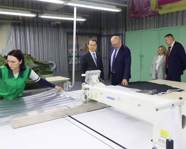 ОАО "Моготекс" принимает у себя делегацию Республики Казахстан